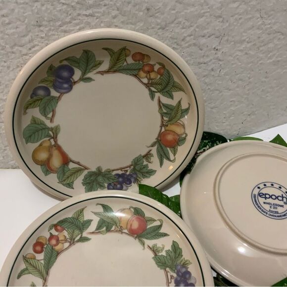 Epoch by Noritake Salad Plates 7.5”wholesome Korea E 211 Set Of 5 A14